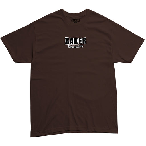 Baker Brand Logo Chocolate T Shirt