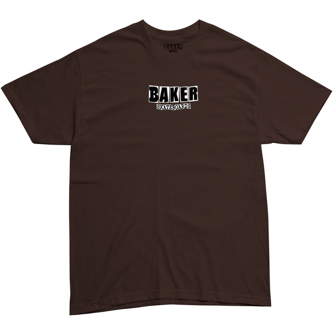 Baker Brand Logo Chocolate T Shirt