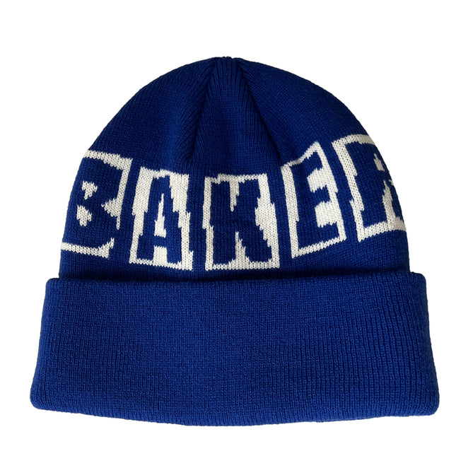 Baker Brand Logo Royal Beanie
