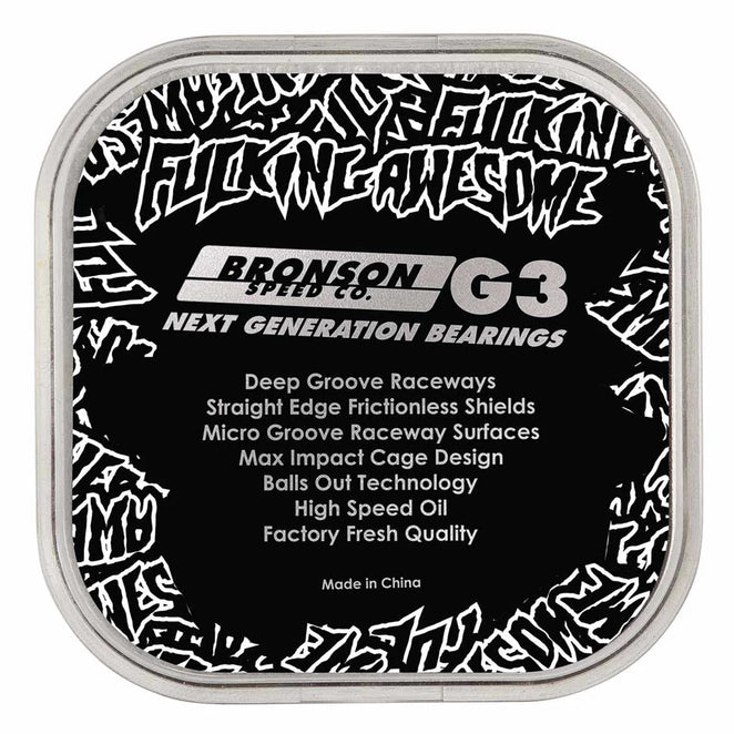 Bronson Speed Co. FA x Bronson G3 Bearings