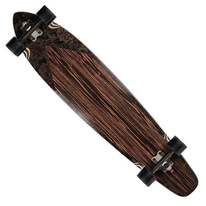 Globe Ebony Nightshade Byron Bay Longboard Complete Skateboard