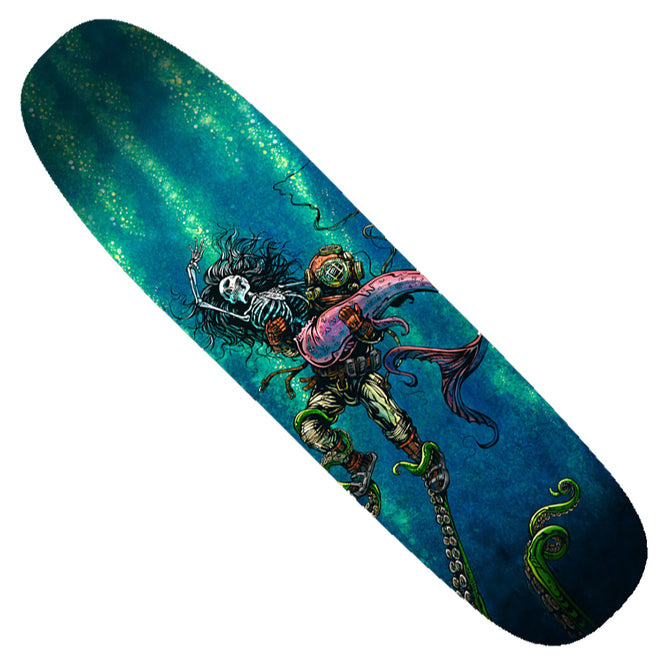 Techne Skateboards Catch Or Release Shaped Deck