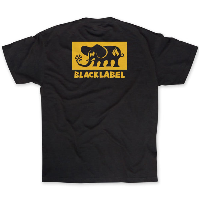 Black Label Classic Elephant T Shirt