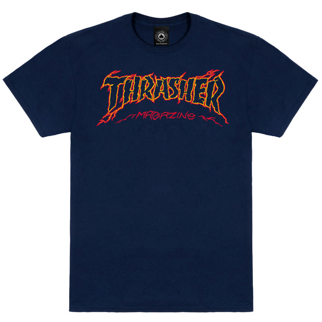 Thrasher Magazine Cracked By Exteenager T Shirt