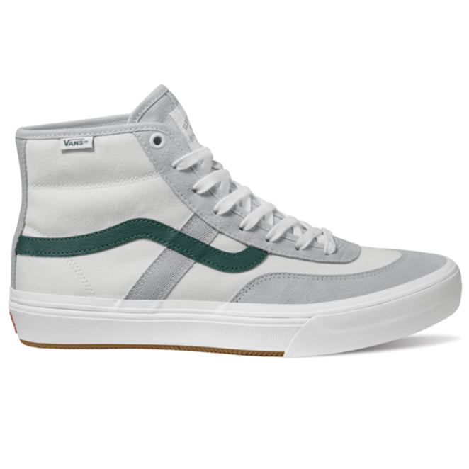 Vans Skate Crockett High Grey Green Shoes