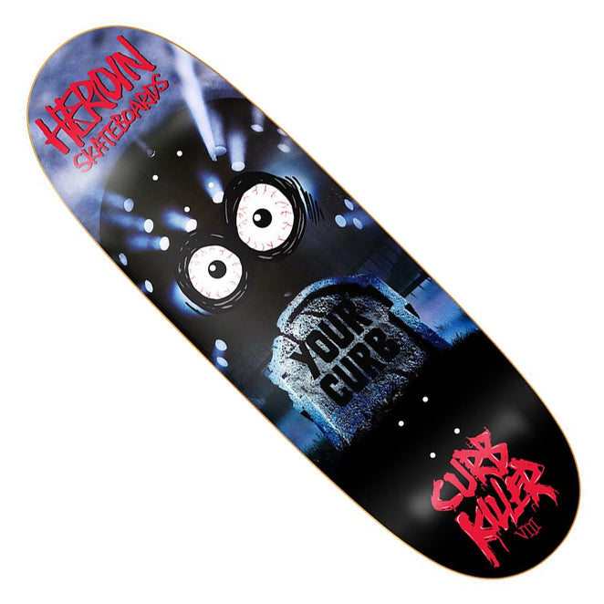 Heroin Skateboards Curb Killer 8 Shaped Deck