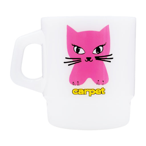 Carpet Company Milk Glass Mug