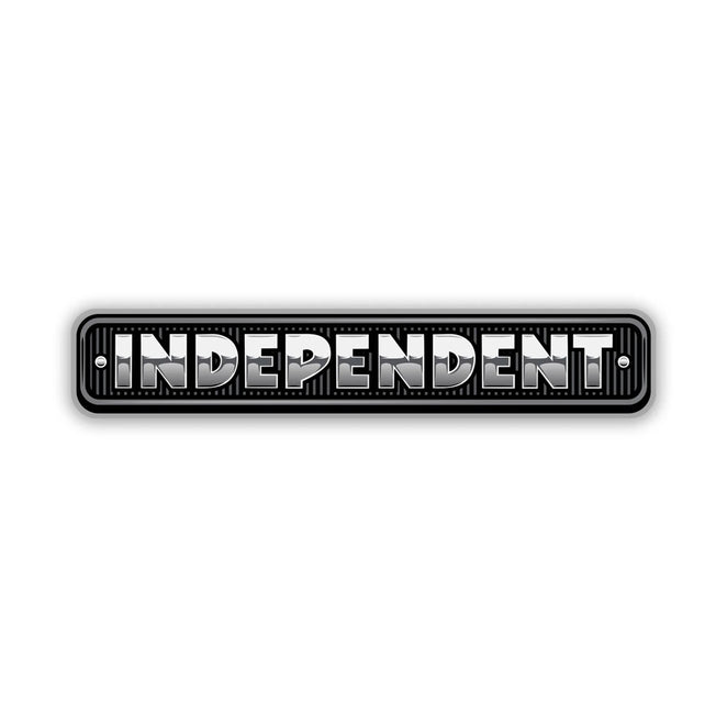 Independent Chrome Bar Sticker