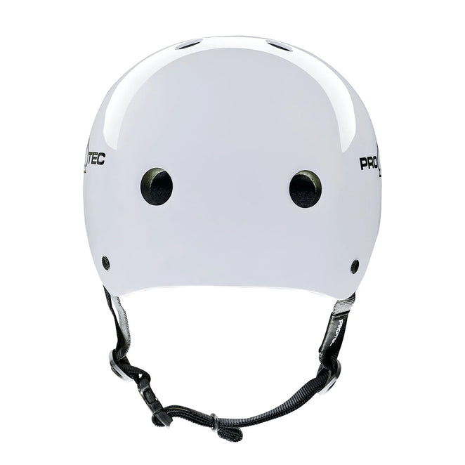 Pro-Tec Classic Certified White Gloss Helmet