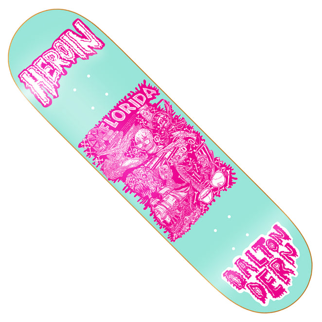 Heroin Skateboards Dalton Dern Allegory Deck
