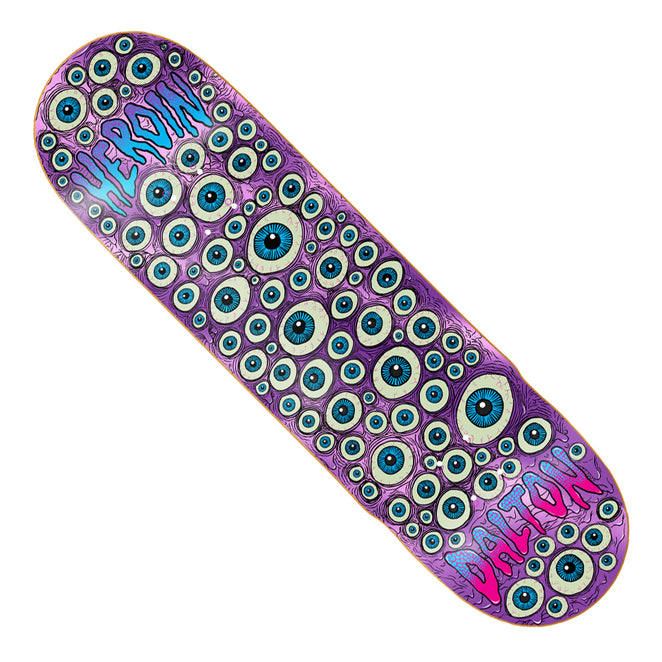 Heroin Skateboards Dalton Dern Eyes Deck