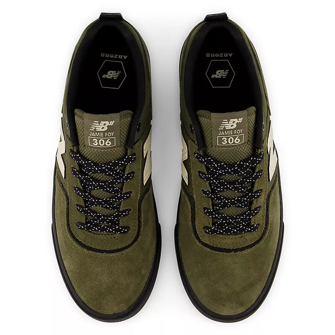 New Balance Numeric Jamie Foy 306 Dark Moss Shoes