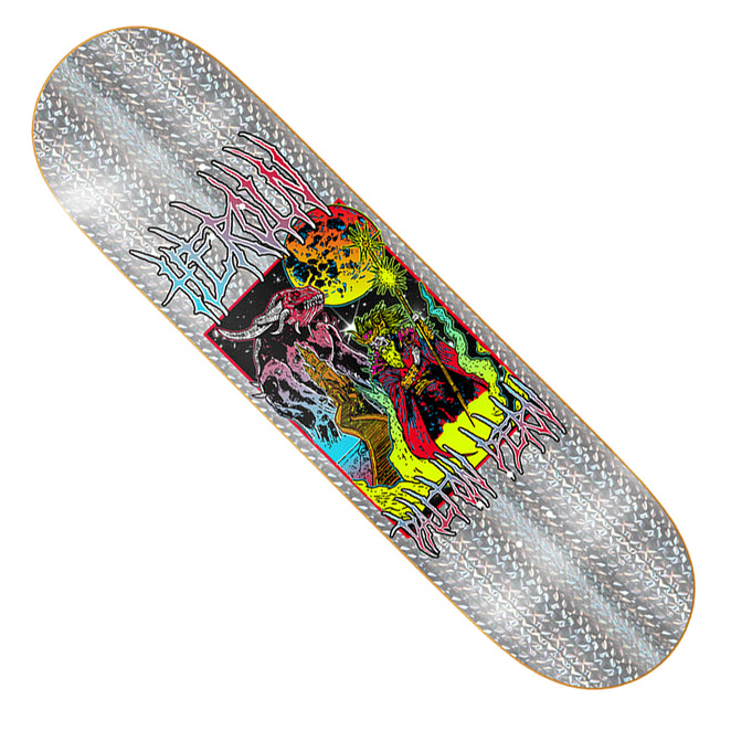 Heroin Skateboards Dalton Dern Hellscape Deck