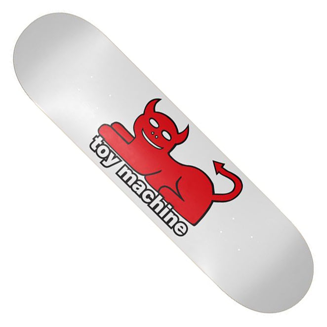 Toy Machine Devil Cat White Deck