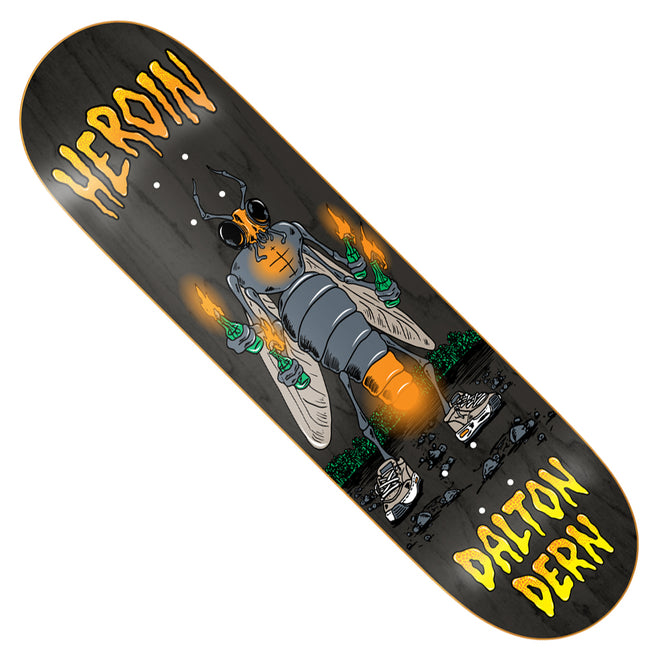 Heroin Skateboards Dalton Dern Bug Deck