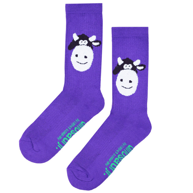 Carpet Company Dinosaur Jr. Purple Cow Socks