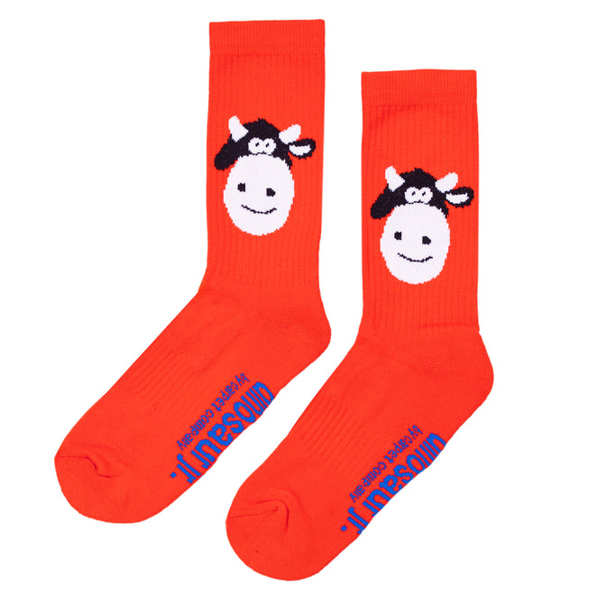 Carpet Company Dinosaur Jr. Red Cow Socks