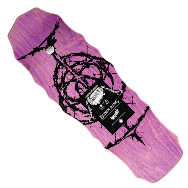 Welcome Skateboards Elden Ring Ranni on Widow Shaped Deck