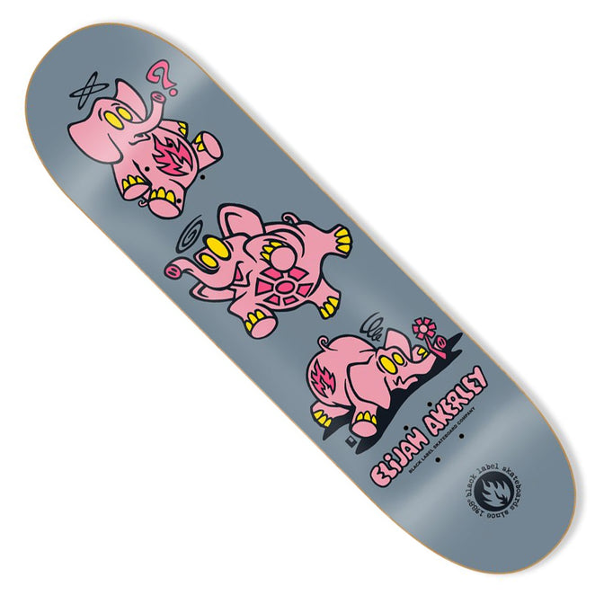 Black Label Elijah Akerley Grey Pink Elephants Deck