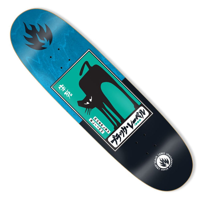 Black Label Elijah Akerley Black Cat Custom Egg Shaped Deck