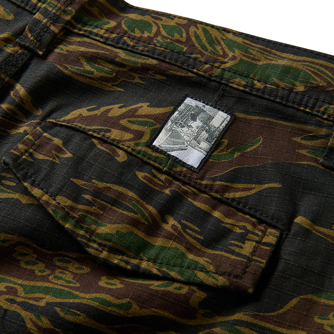 Vans Skate Atiba Haze Loose Black Camo Cargo Pants