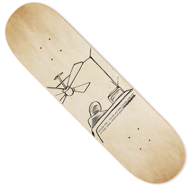 The Heated Wheel Fan For Sale Shaped Deck