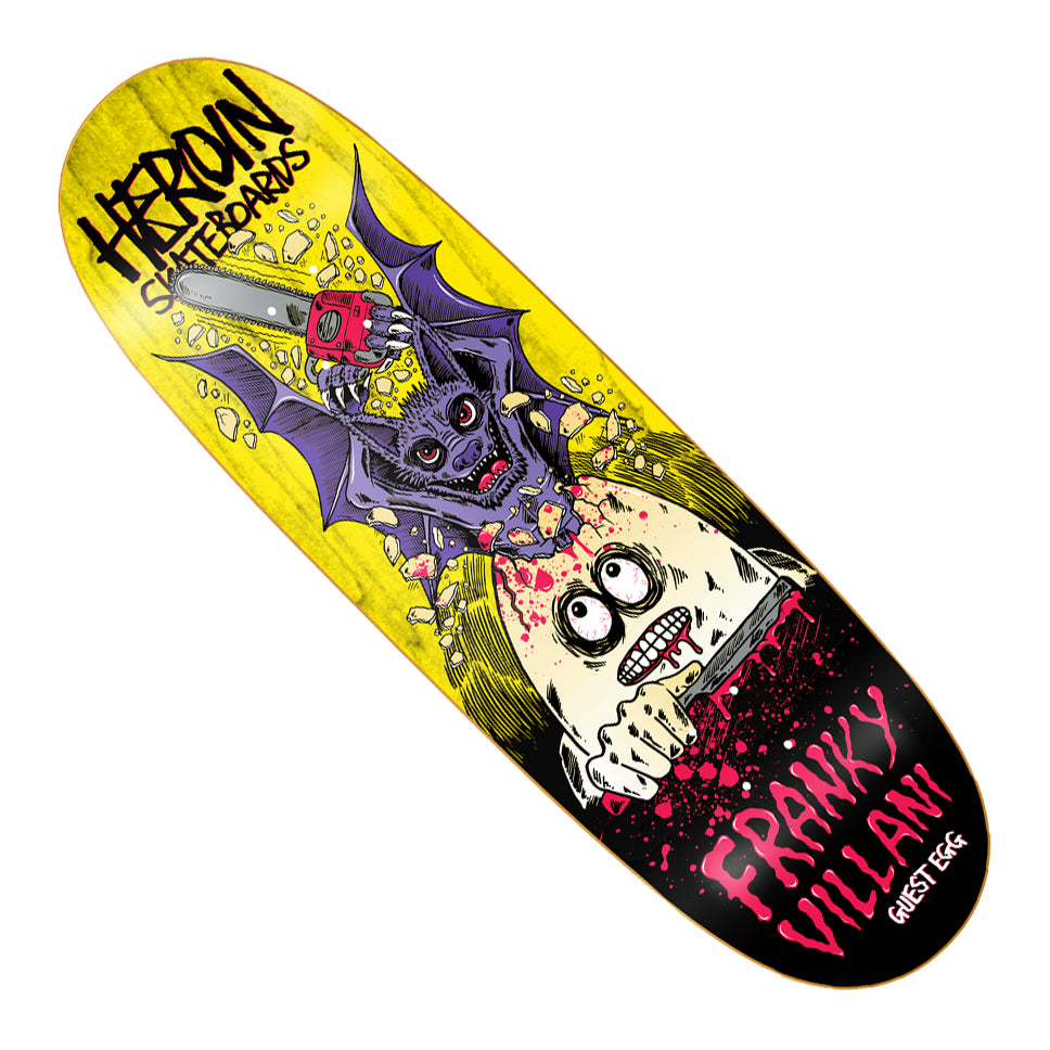 Heroin Skateboards Franky Villani Guest Egg Deck — Skatepark of Tampa