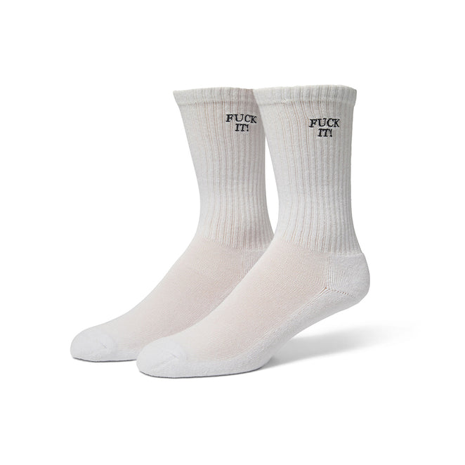 HUF Fuck It Embroidered Socks