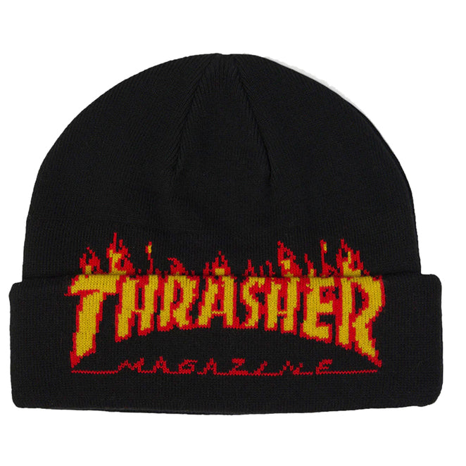 Thrasher Magazine Flame Fold Beanie