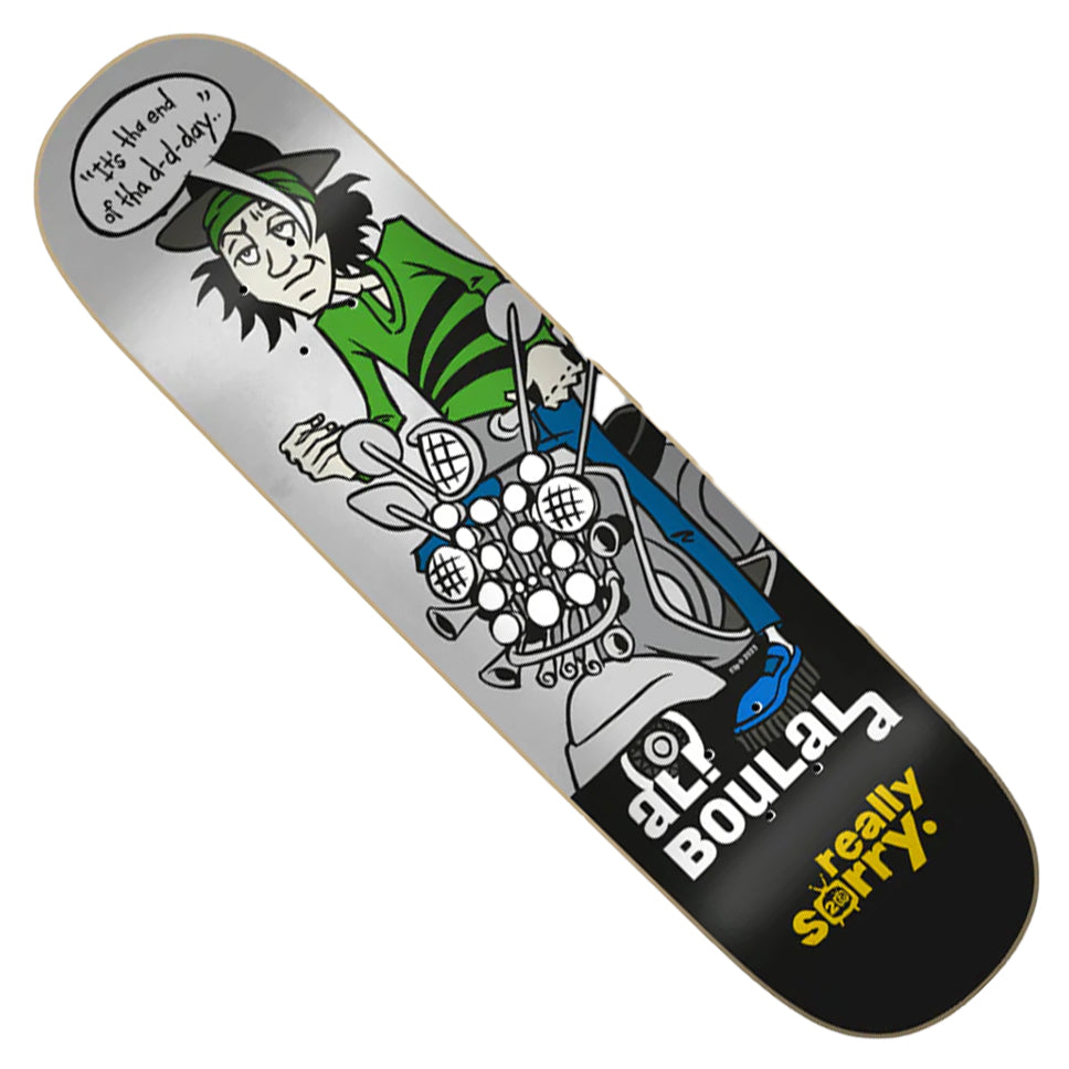 Ali Boulala Pro Model Sorry スケートボードデッキ Flip Ali Boulala Really Sorry 20th Anniversary Deck — Skatepark of