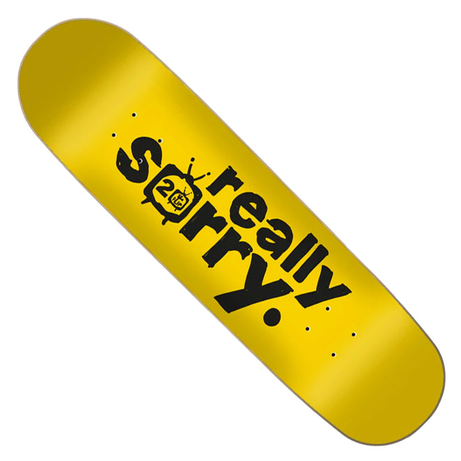 Flip Really Sorry Scribble Logo Deck