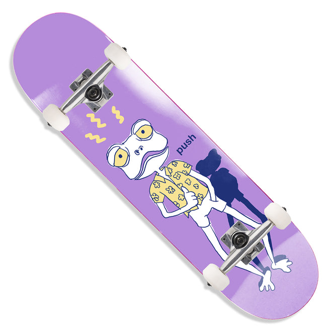 Push Froggy Sketch First Push Soft Top Mini Complete Skateboard