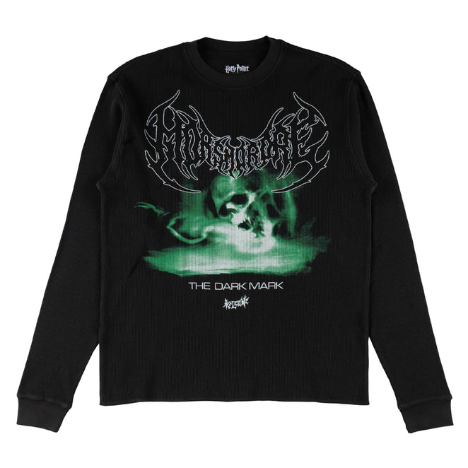 Welcome Skateboards x Harry Potter Dark Mark Thermal Sweater