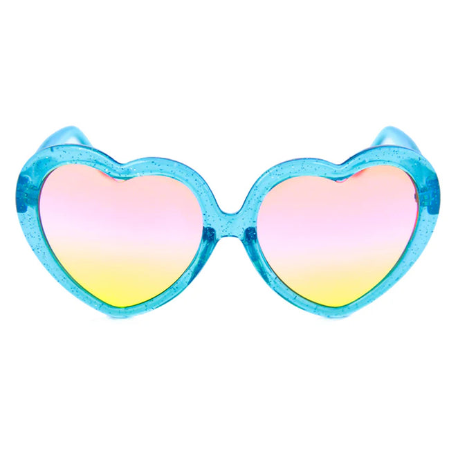 Happy Hour Eyewear Heart On Mystic Blues Sunglasses