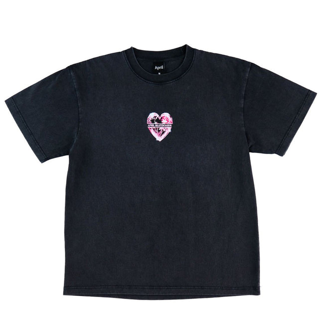 April Skateboards Heart T Shirt