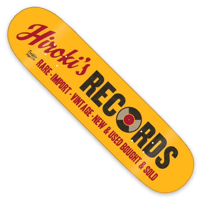 Traffic Skateboards Hirokis Records Deck