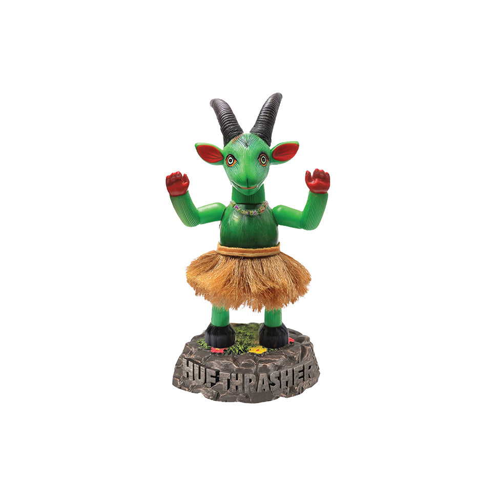 【限定】HUF　THRASHER　コラボレーション　BOBBLE GOAT HUF-X-THRASHER-HULA-