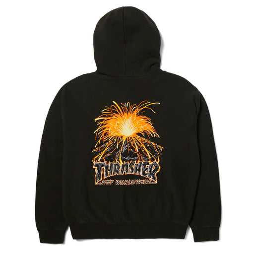HUF x Thrasher Meltdown Heavyweight Hooded Sweatshirt