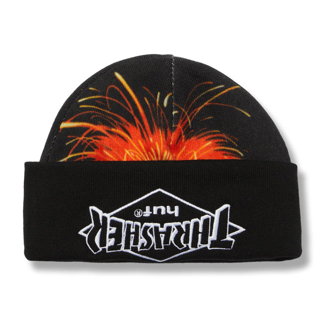 HUF x Thrasher Meltdown Reversible Beanie