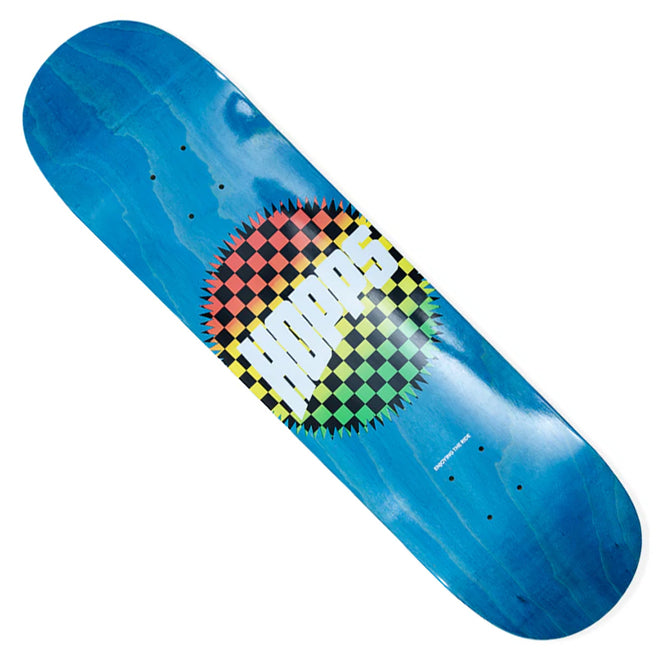 Hopps Sun Logo Checkered Fade Deck
