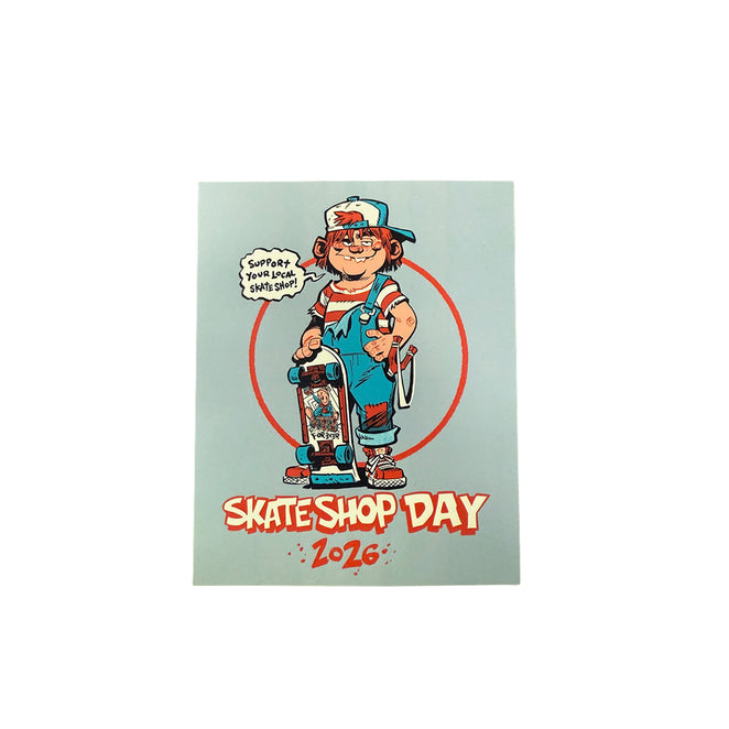 Skate Shop Day SSD 2026 Sticker
