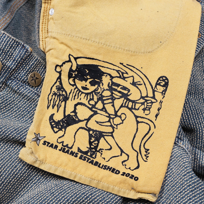 Carpet Company Interlock Stitch Denim Pants