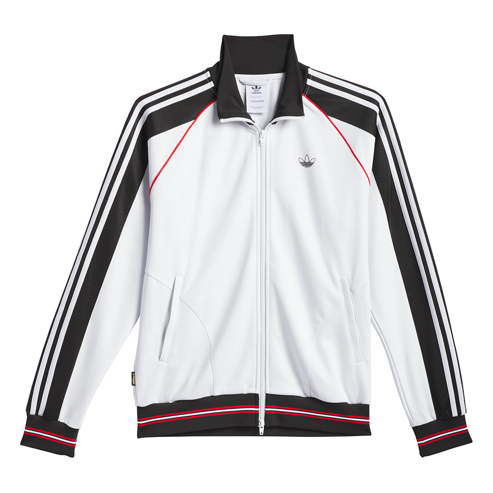 Adidas Skateboarding - Tyshawn Track Jacket (Black/White/Grey)