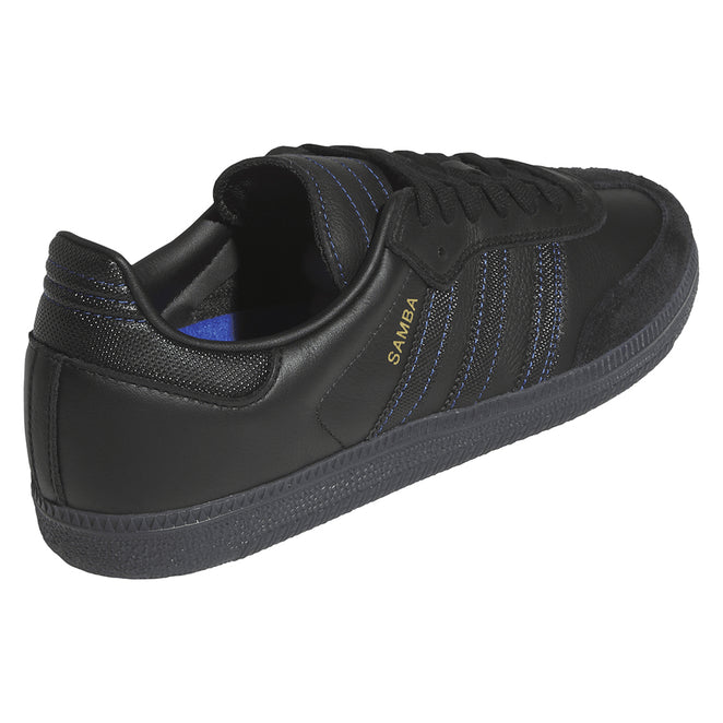 Adidas Samba Core Black Royal Blue Shoes