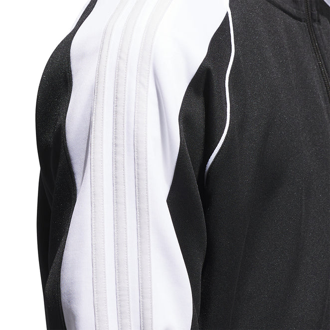 Adidas Black White Grey Tyshawn Track Jacket