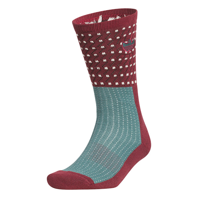 Adidas Shmoofoil Disorder Shadow Red Crew Socks