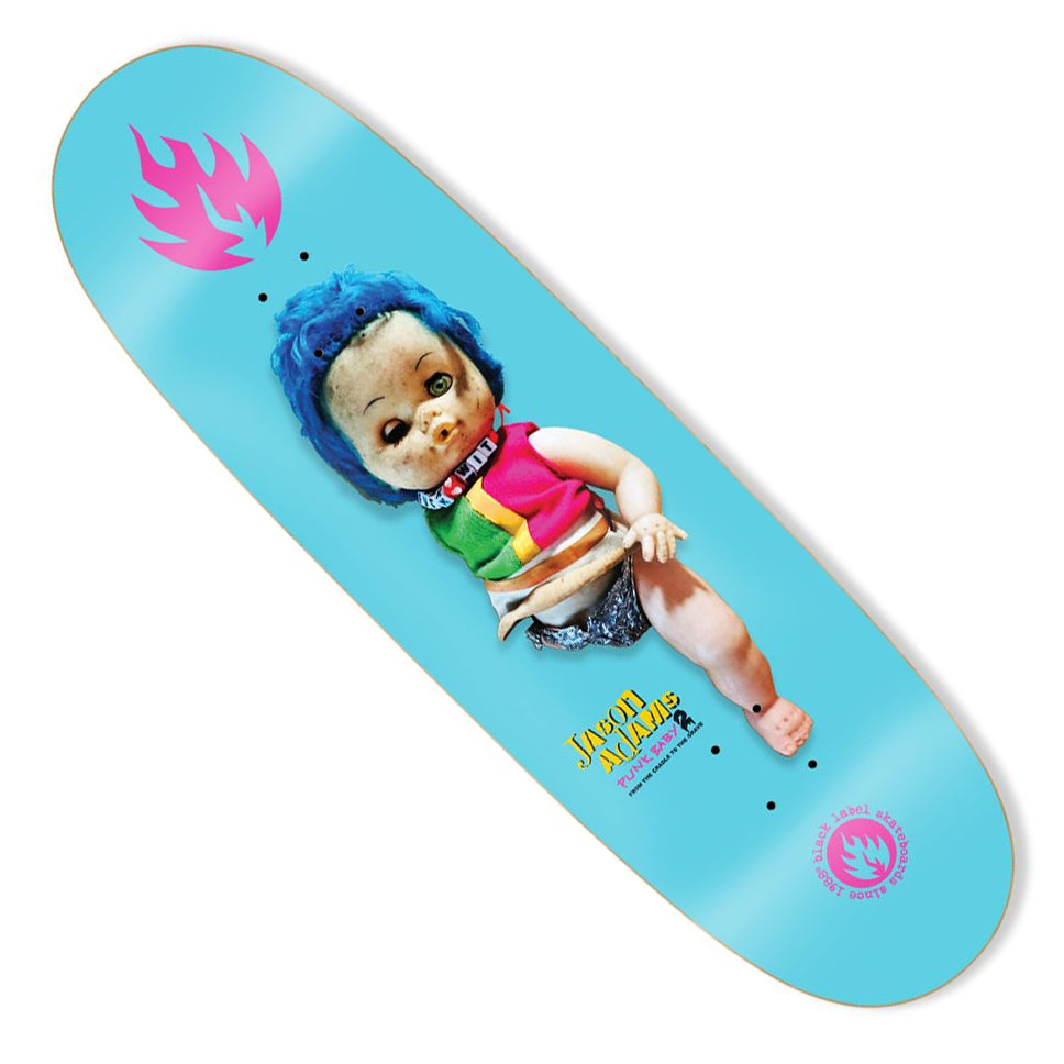 Black Label Jason Adams Punk Baby 2 Egg Shape Deck — Skatepark of