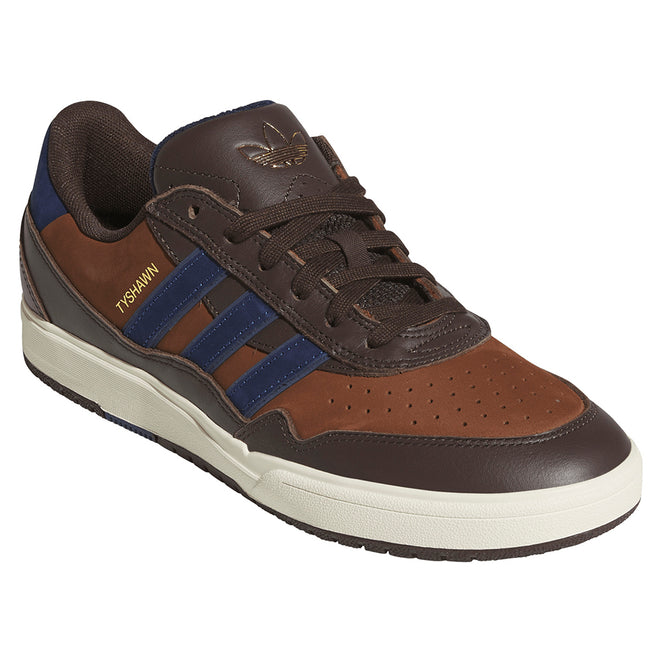 Adidas Tyshawn II Aurora Coffee Dark Blue Shoes