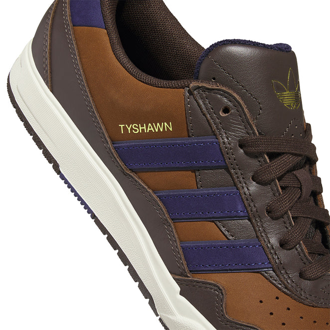 Adidas Tyshawn II Aurora Coffee Dark Blue Shoes