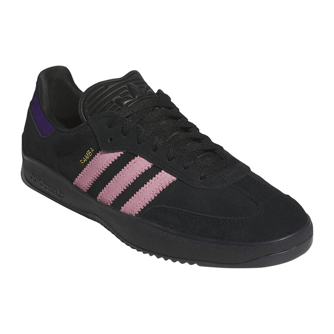 adidas Puig Samba Shoes Core Black 5 - Mens Skateboarding Shoes adidas Puig Samba Shoes Core Black 5 - Mens Skateboarding Shoes
